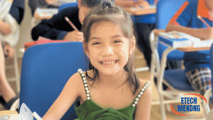 Trẻ em học tại ETECH MEKONG, phương pháp giáo dục hiện đại